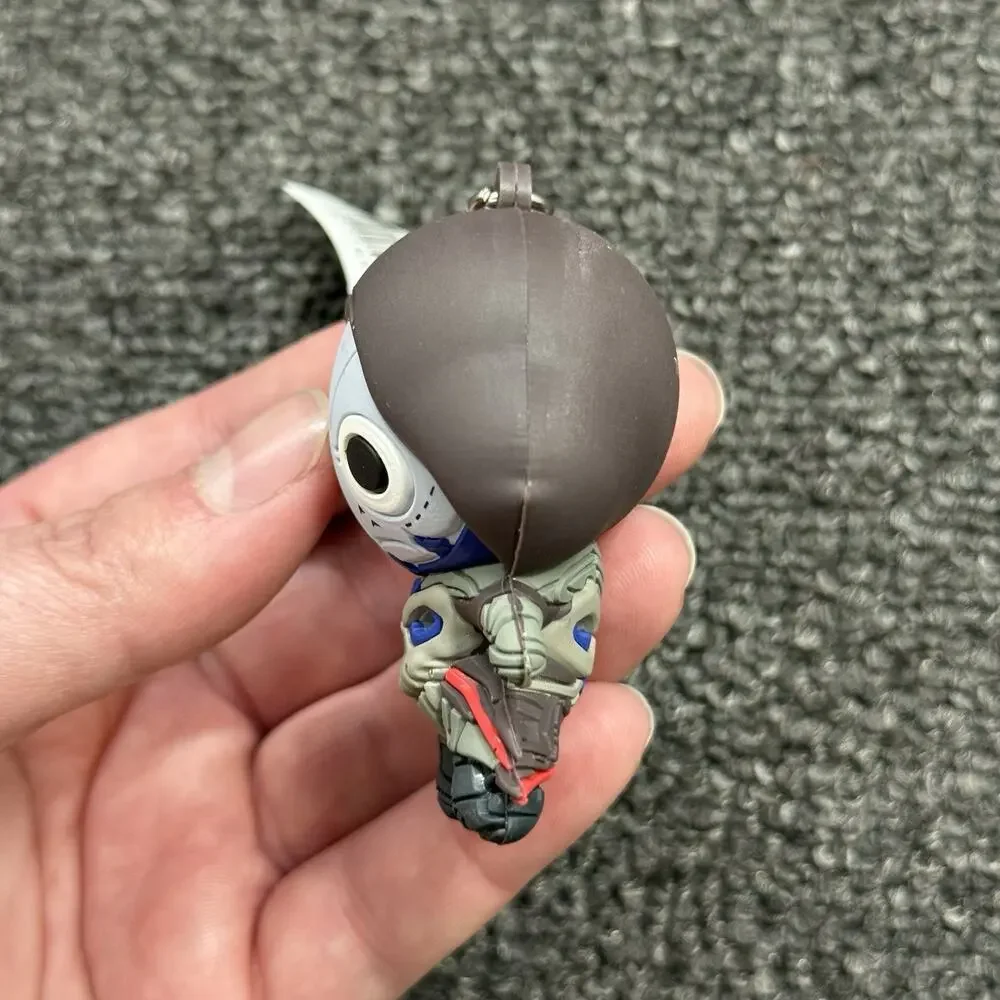 Ready Player One I-Rok Keychain Keyring Monogram Vinyl Rubber 3